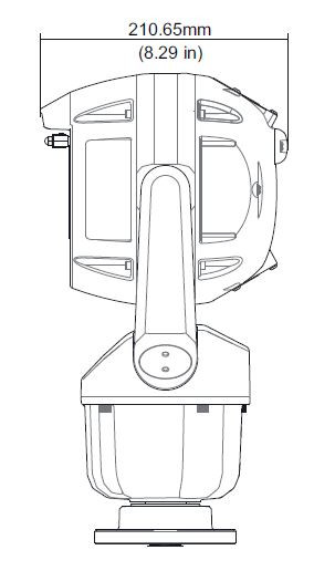 ピーターアイビー　Omori 大小サイズ Bosch MIC-7522-Z30W Outdoor PTZ IP Security Camera