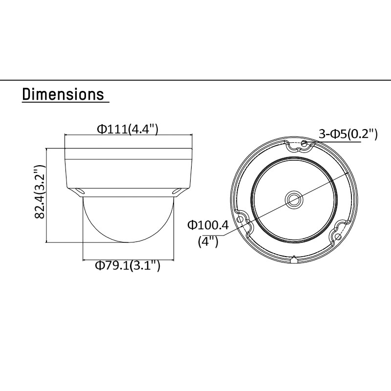Hikvision DS-2CD2143G0-IB 4MM Outdoor Dome IP Camera discontinued