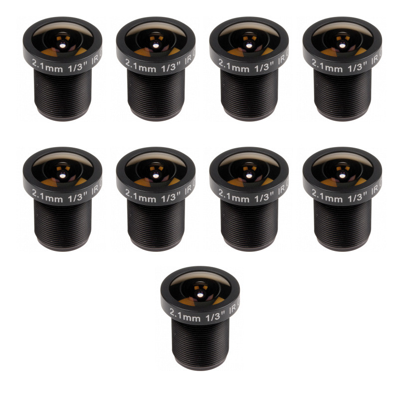 AXIS Lens M12 2.1 mm, F2.2, 10 pcs - 5901-371
