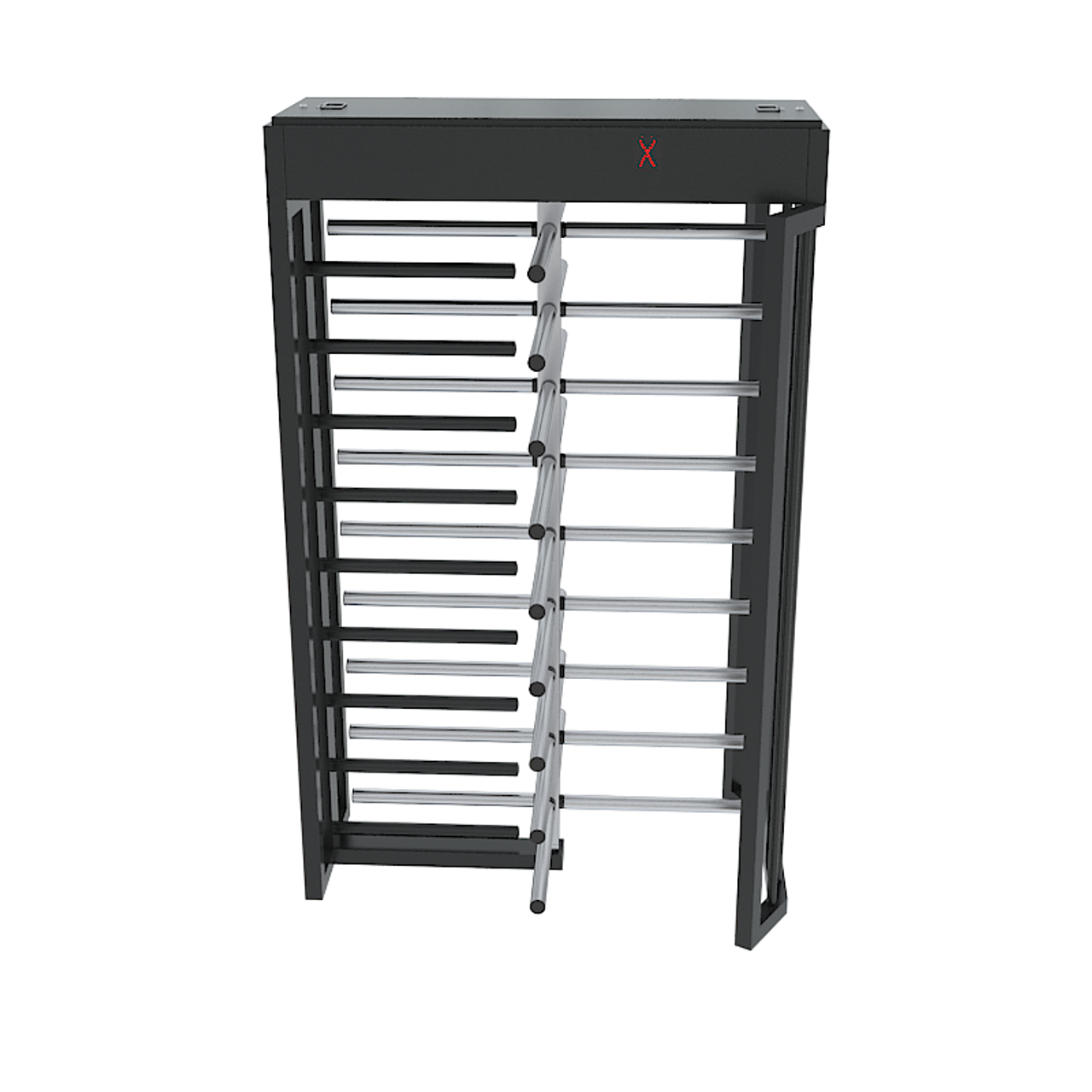 Full Height Stainless Steel Bi-Directional Turnstiles - AKT