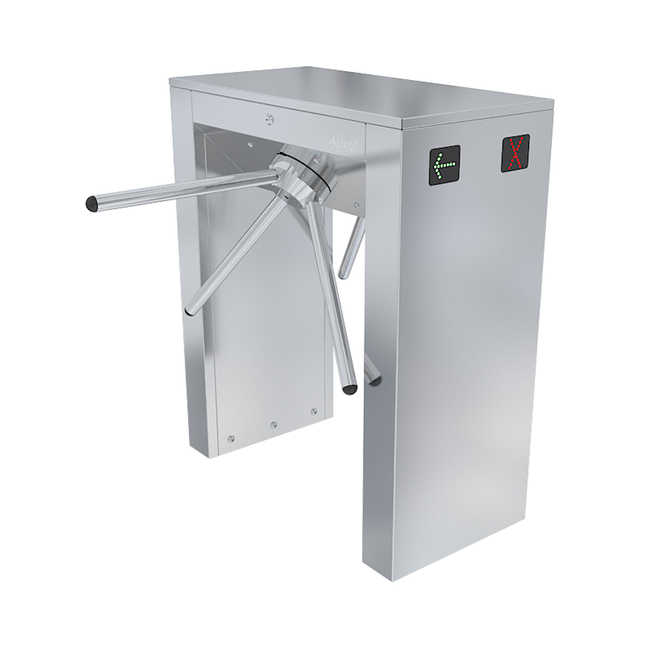 Waist Height Double Sided Double Leg Turnstile