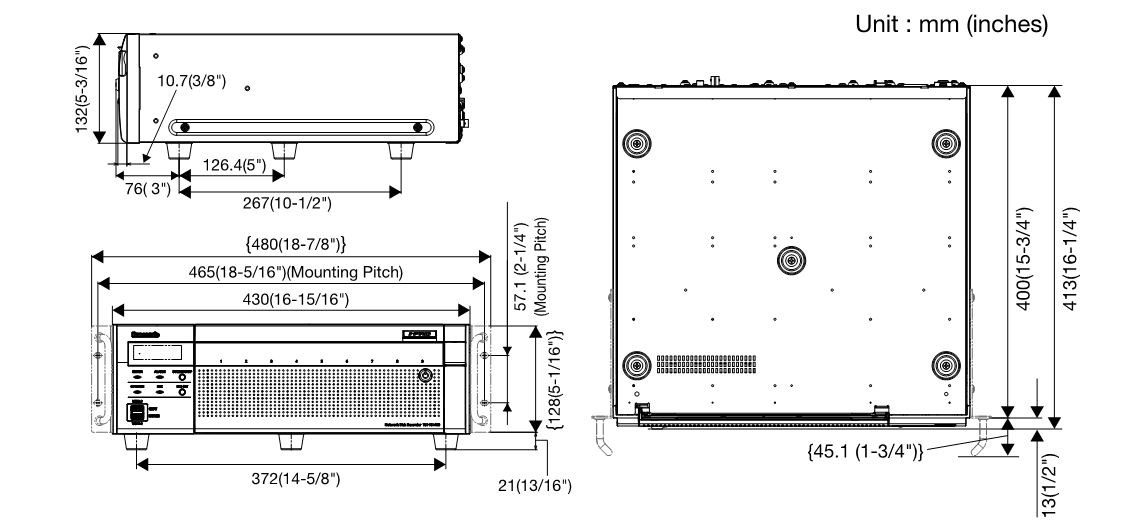 Panasonic WJ-NX400 64 Channel Turbo-RAID System NVR