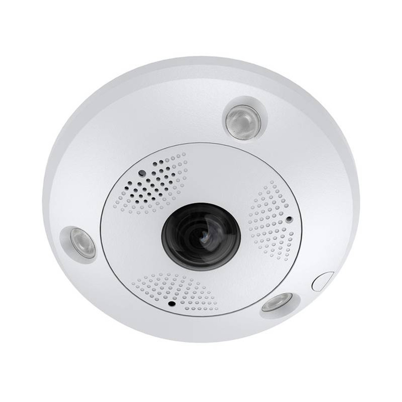 12 Megapixel (4K) InfraRed for Night Vision Outdoor Fish Eye Network (IP)  Security Camera, H.265 Plus Compression, Weatherproof, SD Card Support,