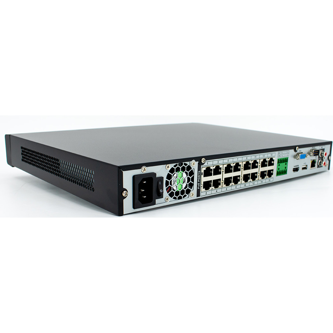 Dahua N42C3P6 16 Channel 4K Network Video Recorder, 16 PoE Ports, 6TB Hard  Drive, 8MP, Smart H.265+