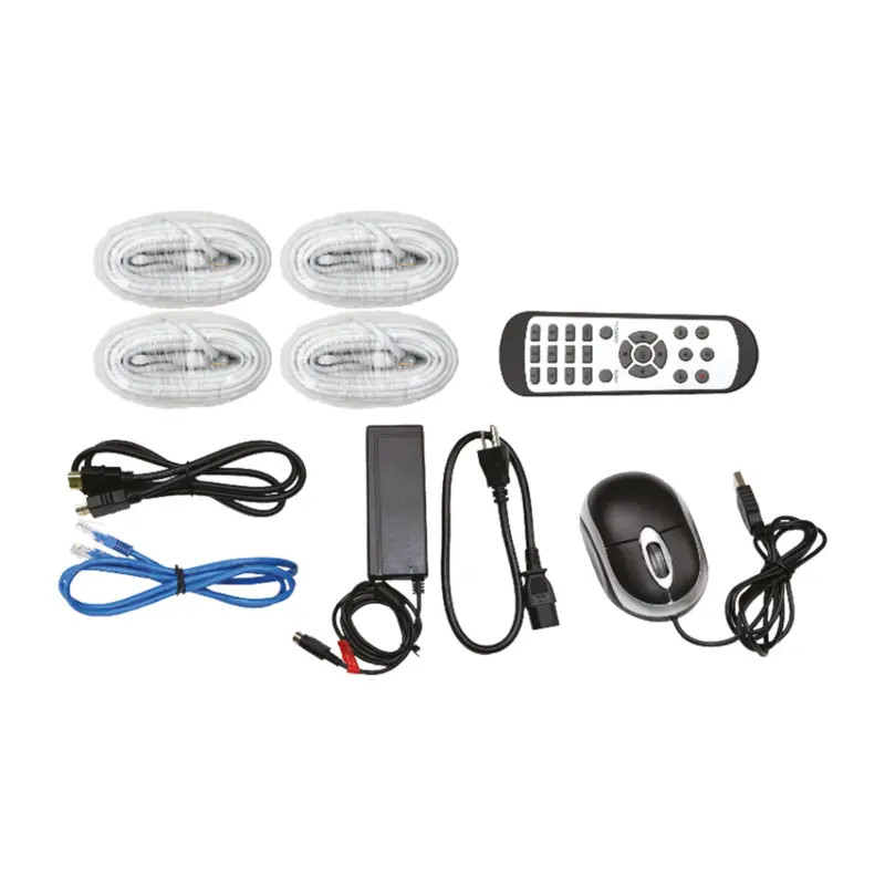 Speco ZIPK4N1 4 Camera Indoor Turret IP System