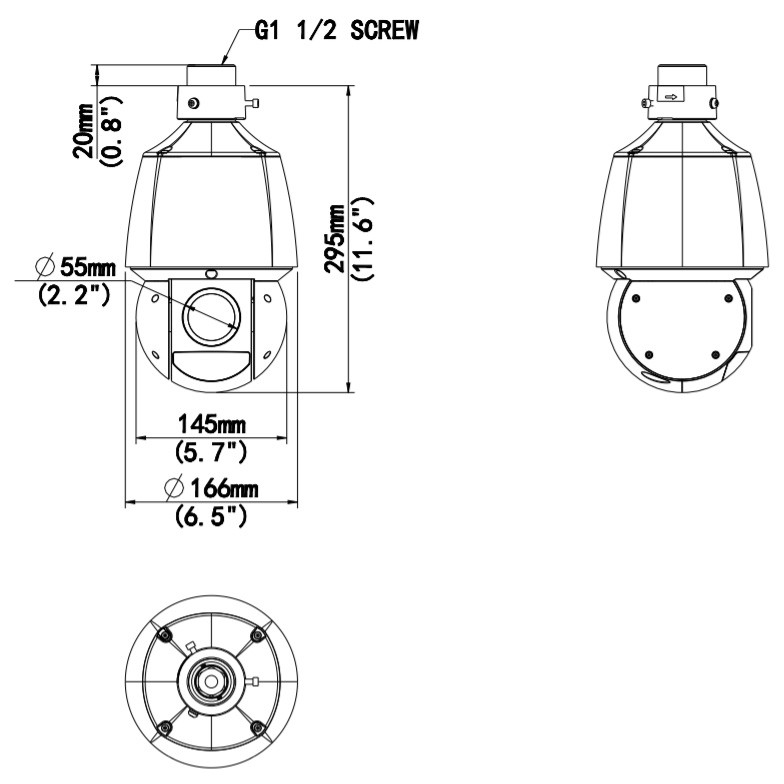 Geovision GV-SD4825-IR 4MP Outdoor PTZ IP Camera