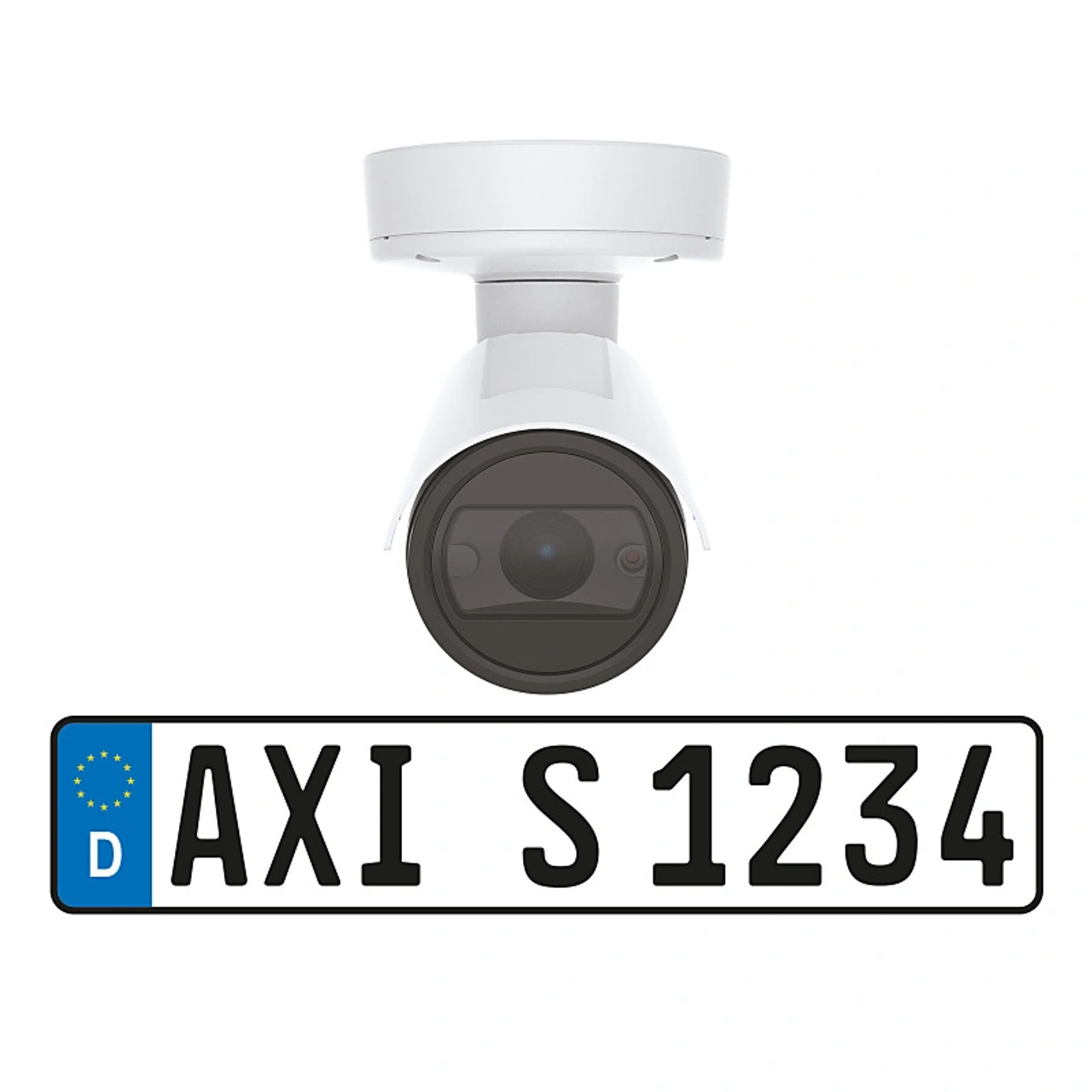 AXIS P1455-LE-3 2MP Night Vision Outdoor Bullet License Plate Verifier IP  Security Camera - 02235-001