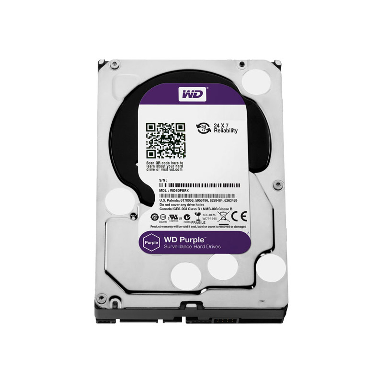 LTS DHWD101PURP WD Purple Pro AI Surveillance 10TB HDD