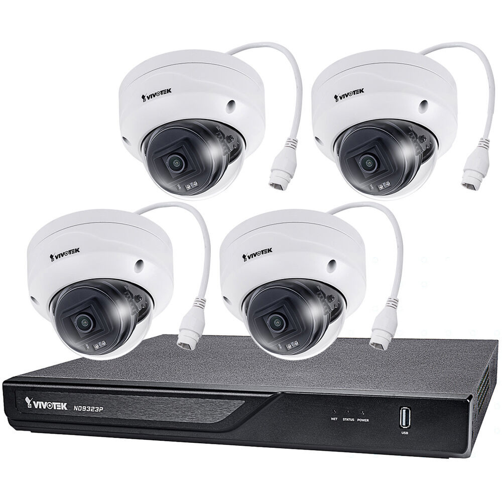 Vivotek ND9323P-2TB-4FD80A, 8-Channel 4K UHD NVR