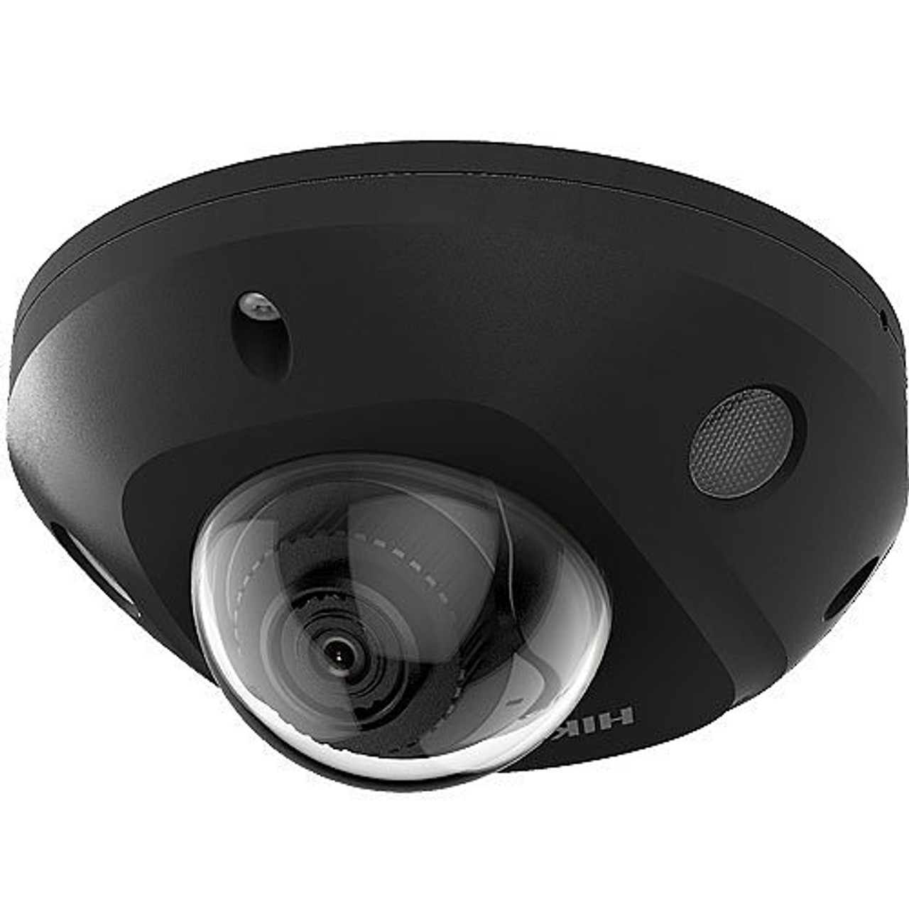 Hikvision DS-2CD2543G2-IS 2.8MM(BLACK) AcuSense 4MP IR Outdoor Mini Dome IP  Camera with Audio and Alarm, 2.8mm Fixed Lens, Black