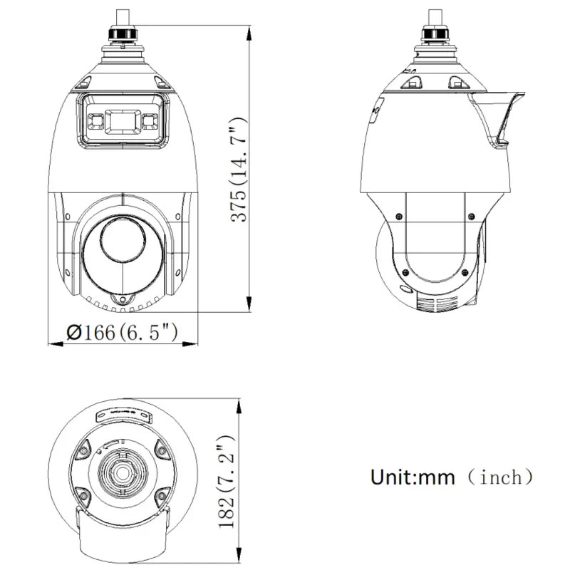 LTS LTPTZIP4C44W-X25IR 4 MP Outdoor IP Security Camera
