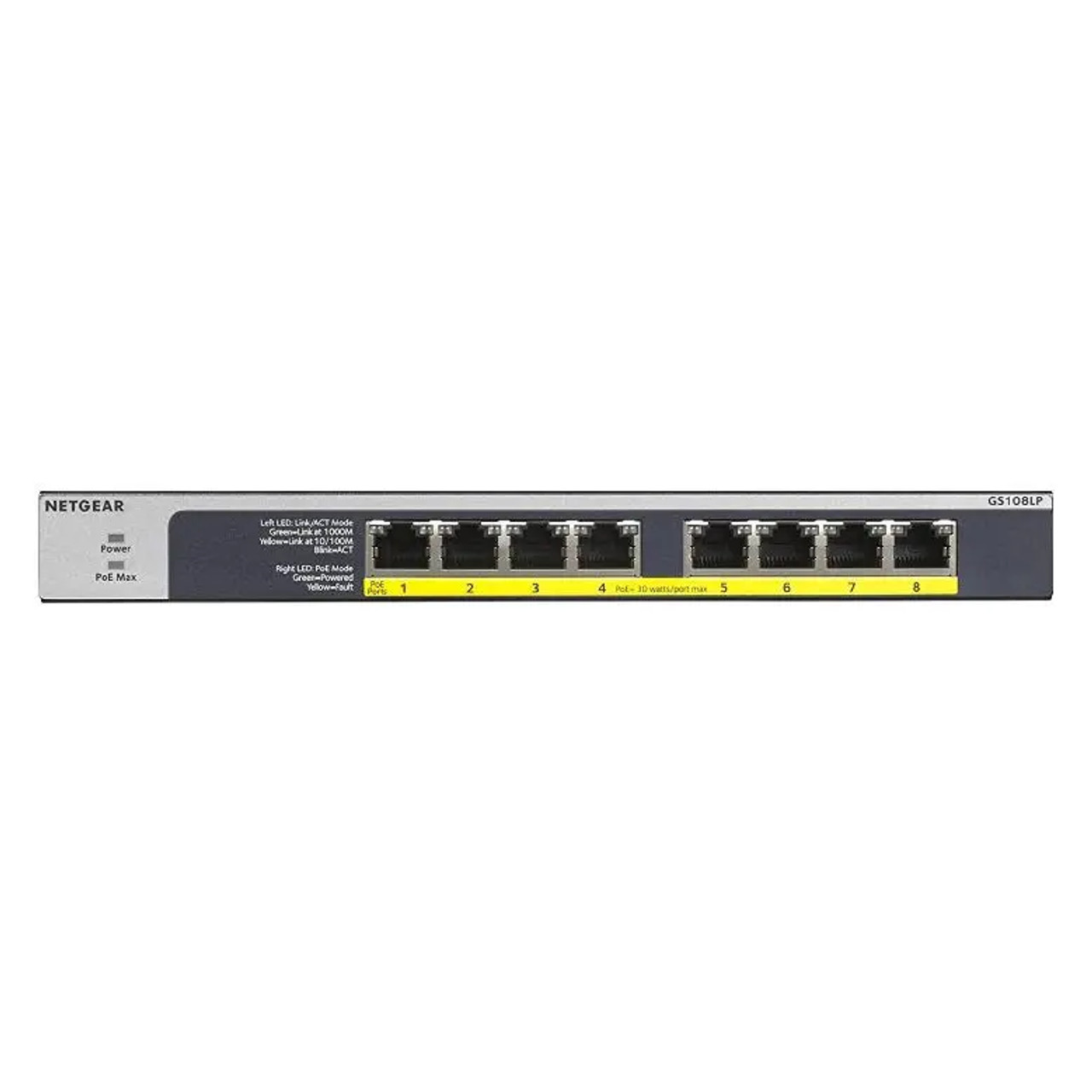 8-Port 10/100/1000 Mbps Desktop Gigabit Ethernet Unmanaged Switch