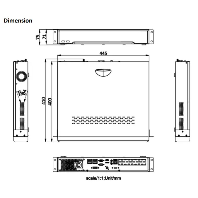 Hikvision DS-7716NI-M4/16P 32MP 16-Ch NVR