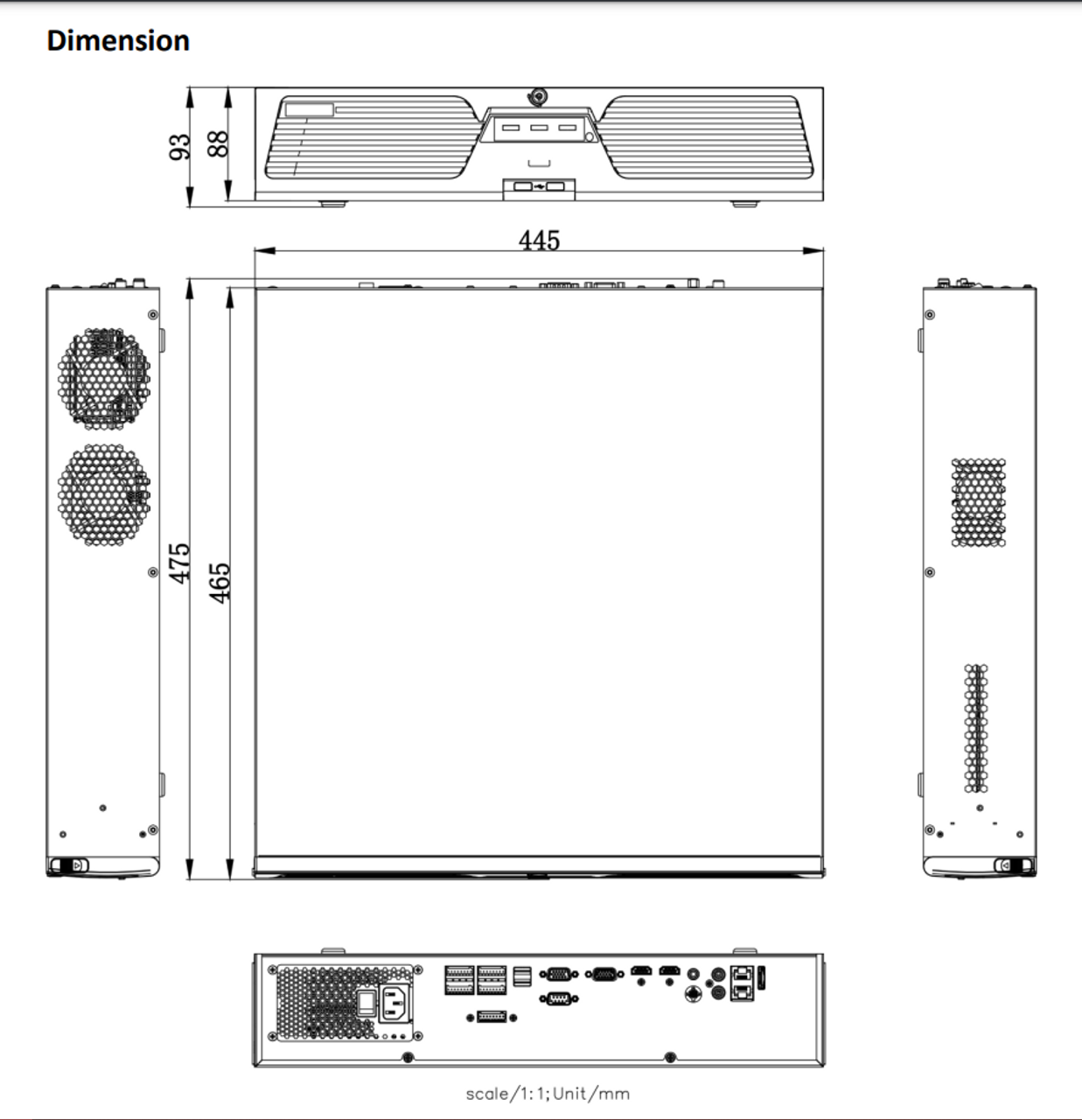 Hikvision DS-9632NI-M8-16TB 32MP 32-channel NVR
