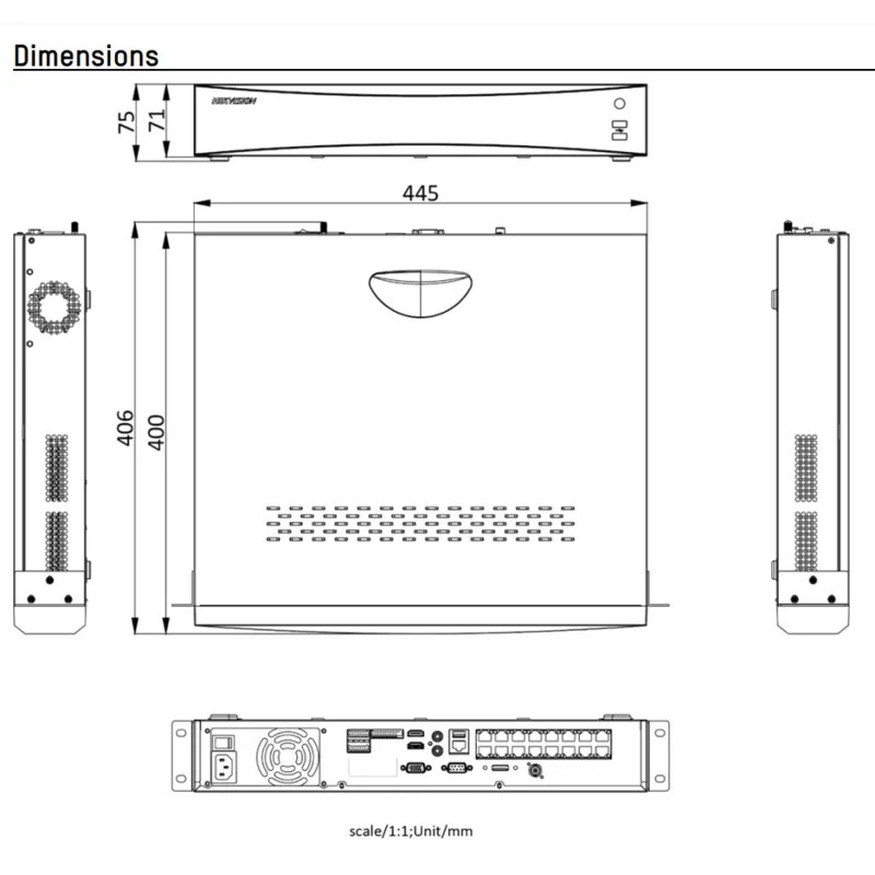 Hikvision DS-7716NXI-I4/16P/S AcuSense 4K 16-Channel NVR discontinued
