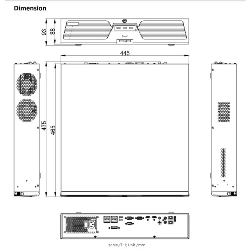 Hikvision DS-9664NI-M8-24TB 32MP 64-channel NVR
