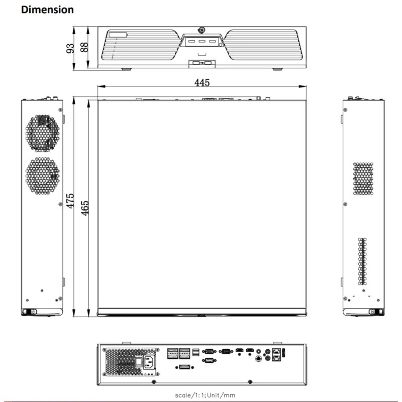 Hikvision DS-9616NI-M8 32MP 16-channel NVR