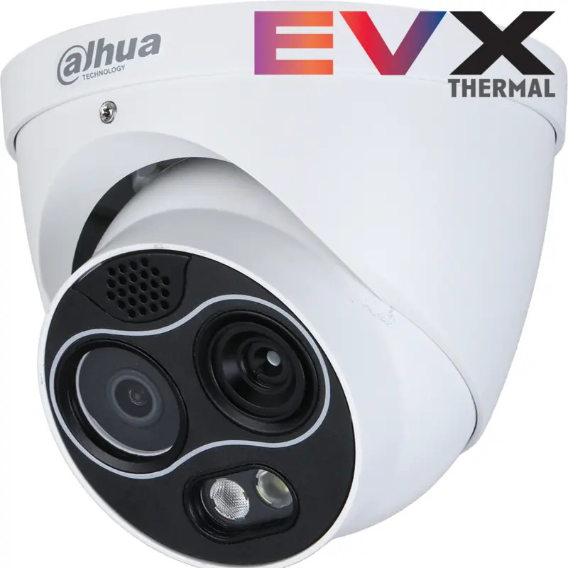 Dahua DHI-TPC-DF1241-B7F8-S2 Thermal Turret IP Camera