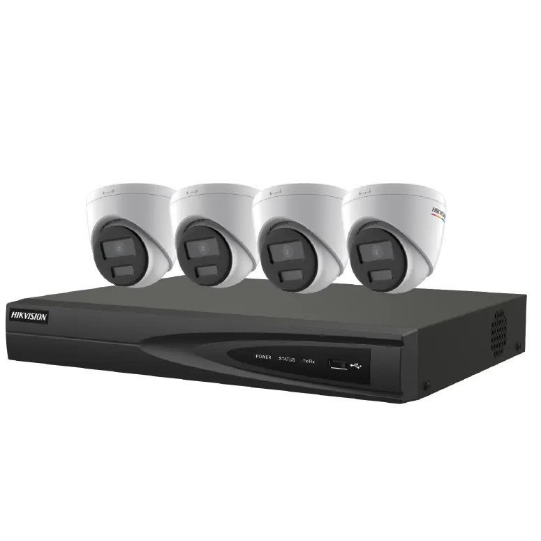 Hikvision EKI-K41T44C Outdoor IP Camera System Kit