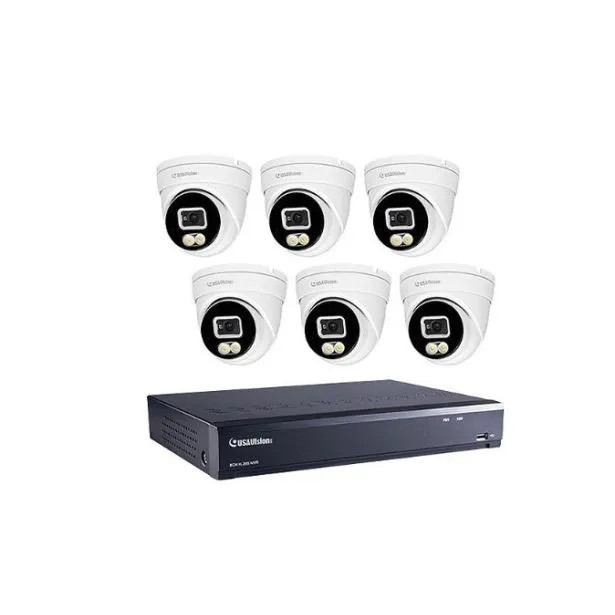 Geovision 780-NRL08R580-2TB Bundle Kit x UA-SNVRL810-P USAVision