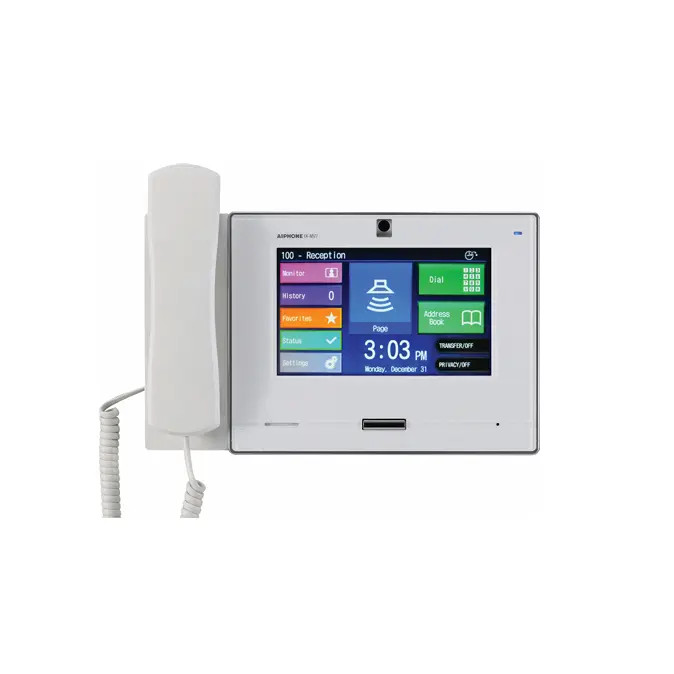 Aiphone IX-MV7-HW-JP TAA-Compliant IP Video Master Station
