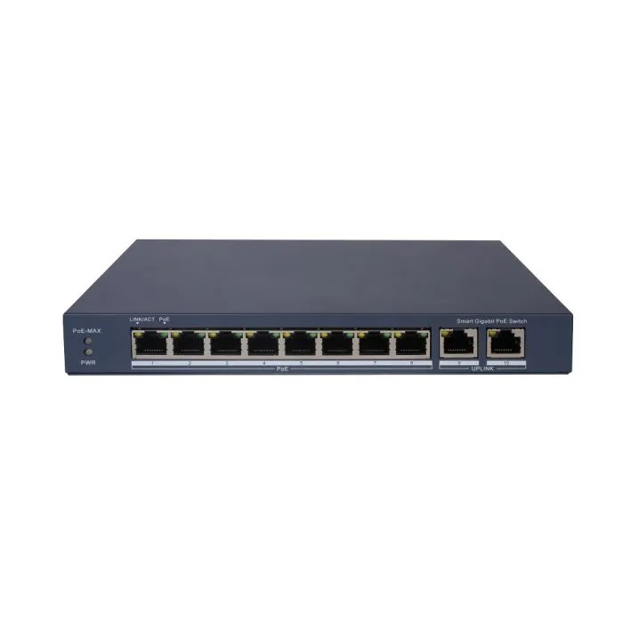 LTS LTPOE-SWC802G 8-Port Gigabit Cloud-Enabled Unmanaged PoE