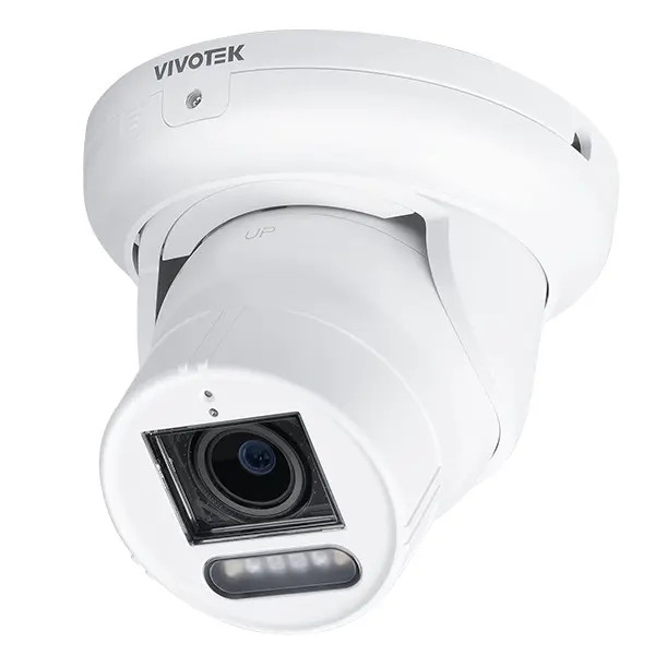 Vivotek IT9399-HTVW 8MP Dual Light AI Turret Camera with Smart IR
