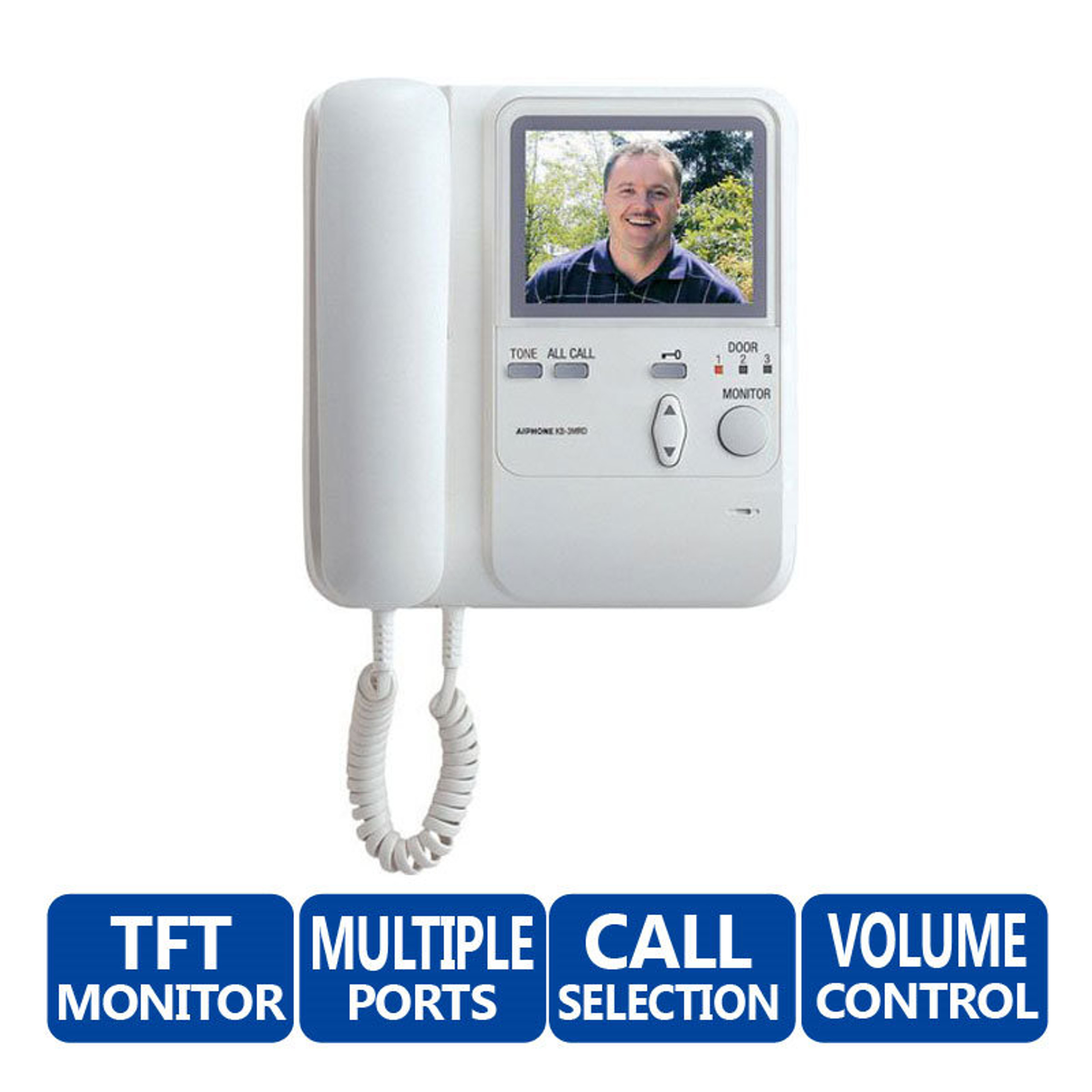 Aiphone JK1MED Master Monitor Station Picture Memory