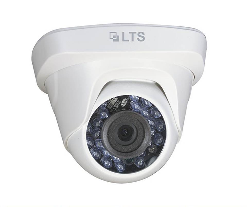 LTS CMT2070B 700 TVL Indoor/Outdoor Turret CCTV Security Camera