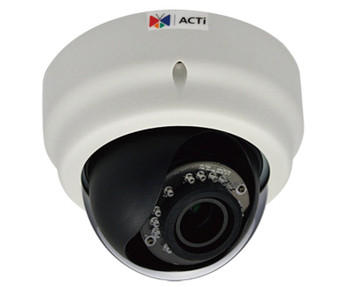 ACTi E62A 3MP IR Indoor Dome IP Security Camera - 2.8~12mm Varifocal Lens