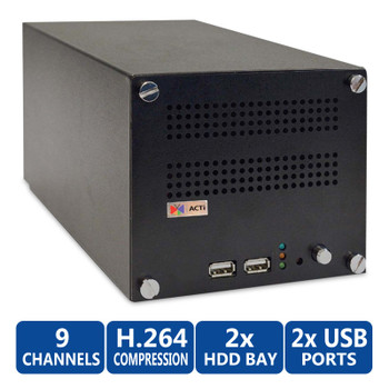 ACTi ENR-1100 9-camera NVR Network Video Recorder ACTi ENR-1100 9-camera NVR Network Video Recorder