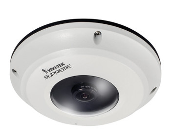 Vivotek FE8174V 5MP Outdoor Fisheye IP Security Camera with 1.5mm Fisheye Lens, 360 degree Panoramic View