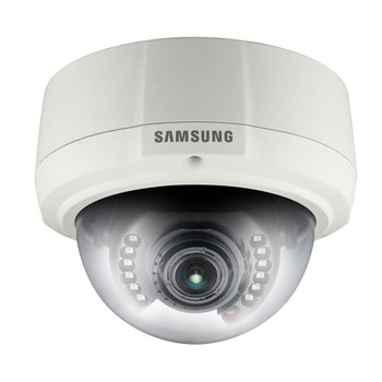 Samsung SNV-1080 VGA Vandal-Resistant IR Dome IP Security Camera