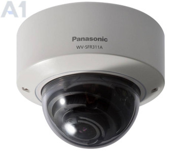Panasonic WV-SFN311A 1MP Dome IP Security Camera - 2.8~10mm Varifocal Lens, WDR, Day/Night