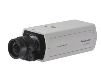 Panasonic WV-SPN311A 1MP Box IP Security Camera - 60fps at 720P, H.264, WDR 133dB, 2-way Audio