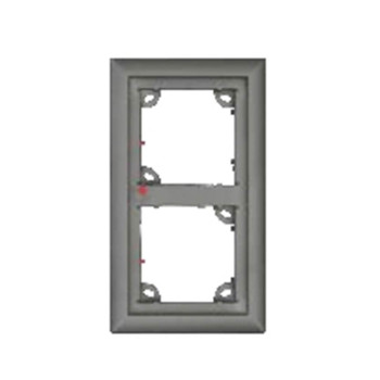 Mobotix MX-OPT-FRAME-2-EXT-PW Double Frame - 131 x 233 x 18 mm (W x H x D), Outdoor, White Mobotix MX-OPT-FRAME-2-EXT-PW Double Frame - 131 x 233 x 18 mm (W x H x D), Outdoor, White