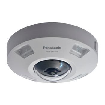 Panasonic Wv Sf438 3 1mp 360 176 Hemispheric Fisheye Dome Ip Security Camera