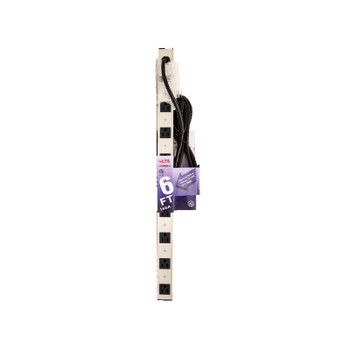LTS LTPS0806-A Power Strip - 6:8 Aluminum Housing LTS LTPS0806-A Power Strip - 6:8 Aluminum Housing