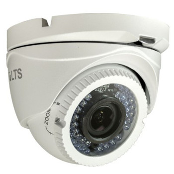 LTS 700TVL Turret CCTV Analog Security Camera - White, Varifocal Lens