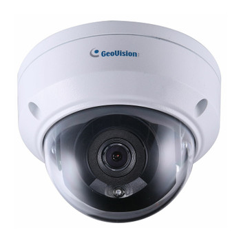Geovision GV-TDR2700-0F 2MP IR H.265 Outdoor Mini Dome IP Security Camera with 2.8mm Fixed Lens