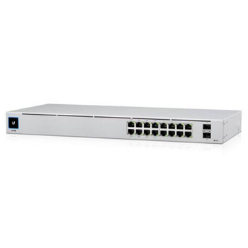 Ubiquiti USW-16-POE UniFi Switch 16 PoE Ports including 8 auto-sensing 802.3at PoE+ ports and 2 SFP ports Ubiquiti USW-16-POE UniFi Switch 16 PoE Ports including 8 auto-sensing 802.3at PoE+ ports and 2 SFP ports
