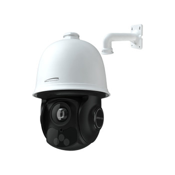 Speco O4P30X2 4MP Night Vision Outdoor PTZ IP Security Camera with 30x Optical Zoom, Smart Tracking, Advanced Analytic, H.265