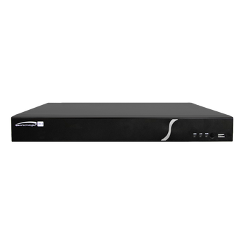 Speco H24HRLN4TB 24 Channel 4K Hybrid Digital Video Recorder, 4TB HDD