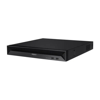 Samsung Hanwha QRN-1630S-20TB 16 Channel Network Video Recorder with Built-in PoE Ports, 20 TB HDD