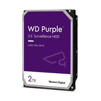 LTS DHWD22PURZ Western Digital Purple 2TB Surveillance Hard Drive, 5400 RPM Class SATA 6 Gb/s 256MB Cache 3.5 Inch