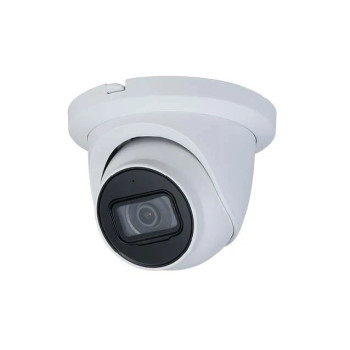 LTS LTDHIP3642W-28ISM 4MP Night Vision Outdoor Turret IP Security Camera with 2.8mm Fixed Lens and Built-in Microphone
