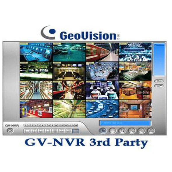 Geovision GV-NR024 GV-NVR IP Surveillance Software GV-NVR-24 3rd Party 24ch 55-NR024-000