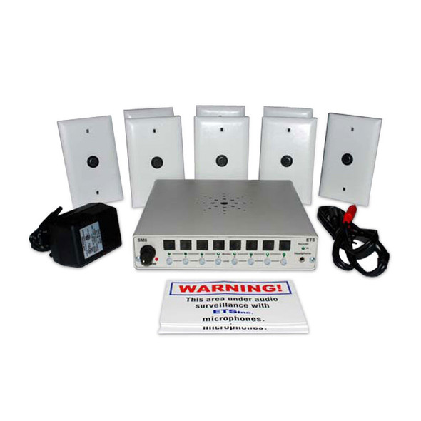 ETS SM9 8 Zone Audio Surveillance Kit