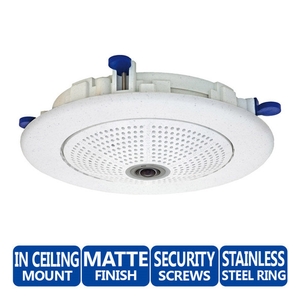 Mobotix MX-OPT-IC In-Ceiling Set - Q22/A24 & D22/D24 Security Camera - 1 Mobotix MX-OPT-IC In-Ceiling Set - Q22/A24 & D22/D24 Security Camera - 1