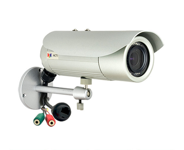 ACTi D42A 3MP IR Outdoor Bullet IP Security Camera - 2.8-12mm Varifocal Lens